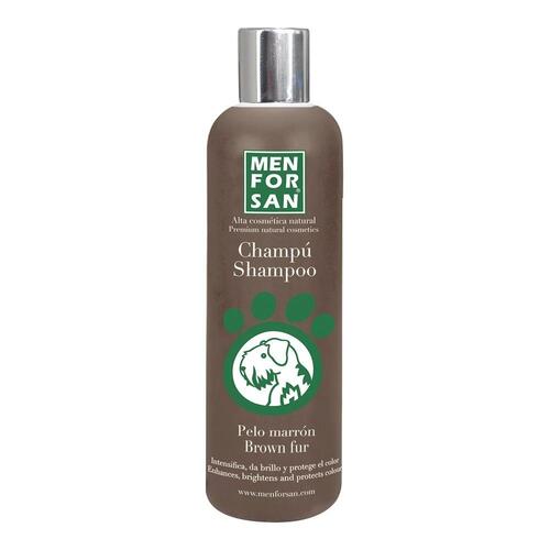 Shampoo til kæledyr Menforsan 300 ml Hund Kastanjebrunt hår