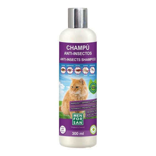 Menforsan Anti-insekt Shampoo til kat - 300 ml