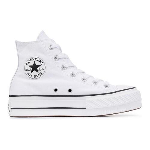 Kondisko til Kvinder Converse All Star Platform High Top Hvid 35