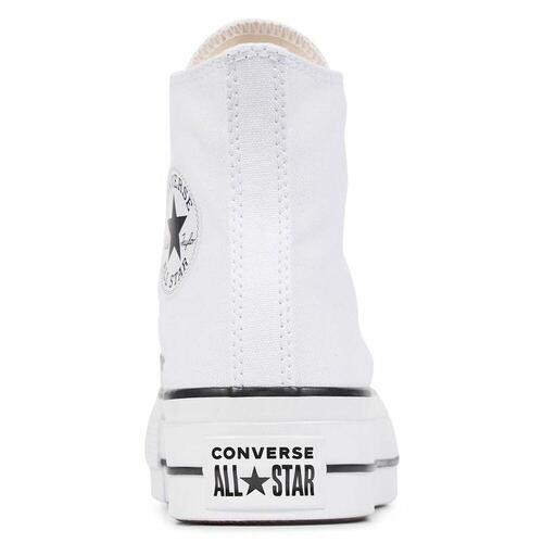 Kondisko til Kvinder Converse All Star Platform High Top Hvid 35