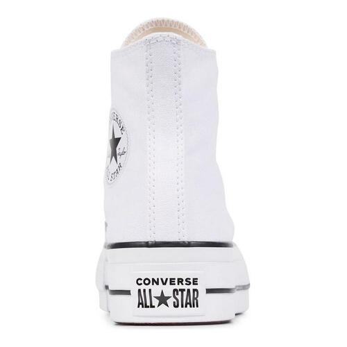 Kondisko til Kvinder Converse All Star Platform High Top Hvid 35