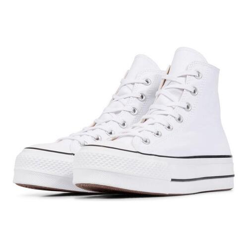 Kondisko til Kvinder Converse All Star Platform High Top Hvid 35