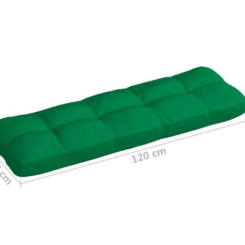 Pallehynder 2 stk. stof grøn