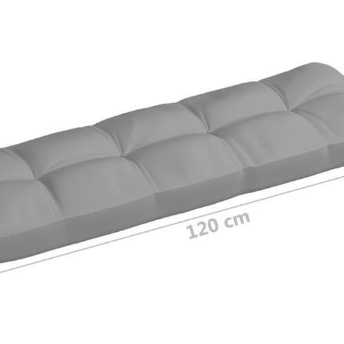 Pallehynder 2 stk. stof grå