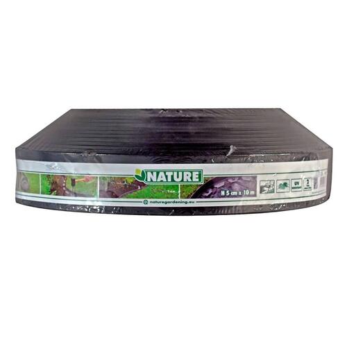 Nature plænekant 5 cm x 10 m grå