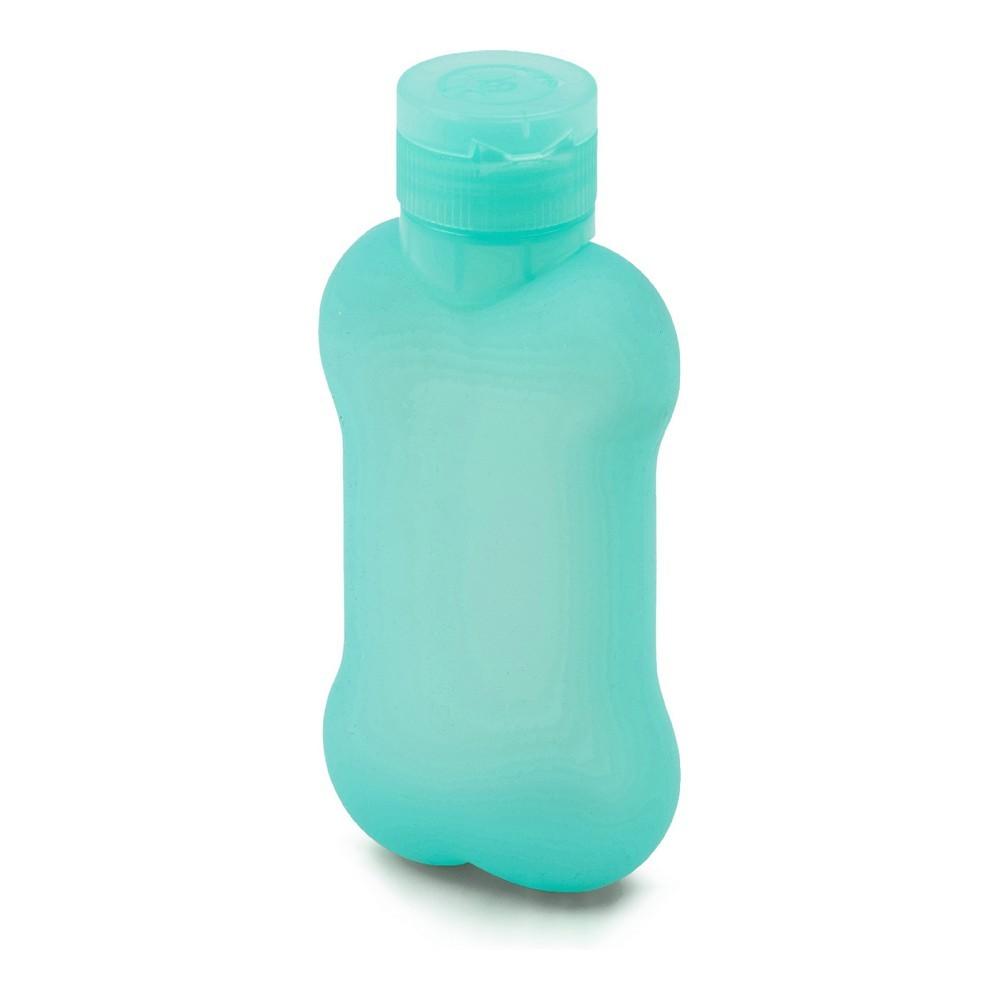 United Pets Bon Ton Pi drikkeflaske - akvamarin, silikone, 100 ml
