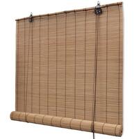 Rullegardin 140x160 cm bambus brun