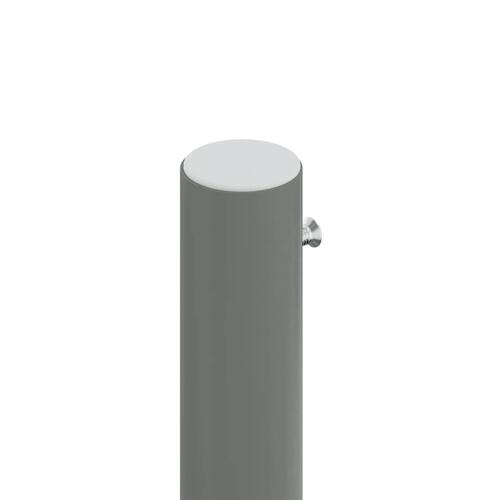 Sammenrullelig sidemarkise 140x600 cm blå