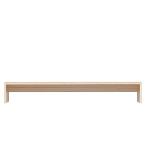 Skærmholder 100x27x15 cm massivt fyrretræ