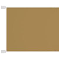 Lodret markise 140x800 cm oxfordstof beige