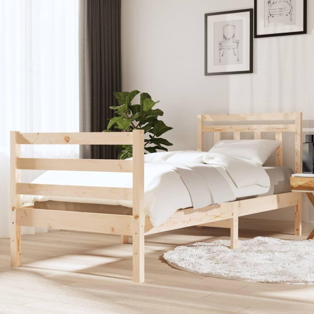 Sengeramme 75x190 cm Small Single massivt træ