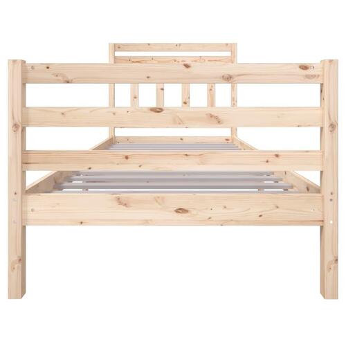 Sengeramme 90x190 cm Single massivt træ