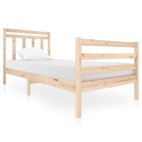 Sengeramme 90x200 cm massivt træ