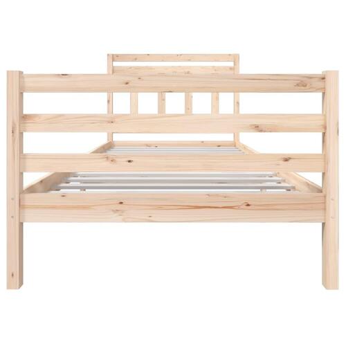 Sengeramme 100x200 cm massivt træ