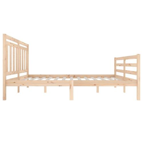 Sengeramme 140x200 cm massivt træ