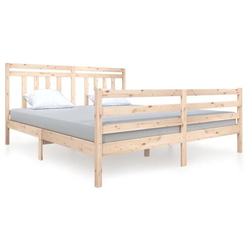 Sengeramme 180x200 cm Super King massivt træ