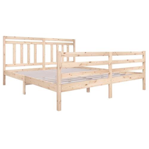 Sengeramme 180x200 cm Super King massivt træ