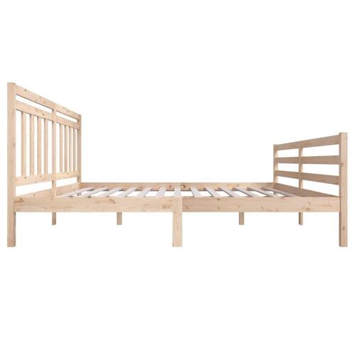 Sengeramme 180x200 cm Super King massivt træ