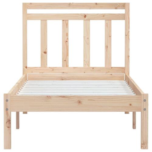 Sengeramme 90x190 cm Single massivt træ