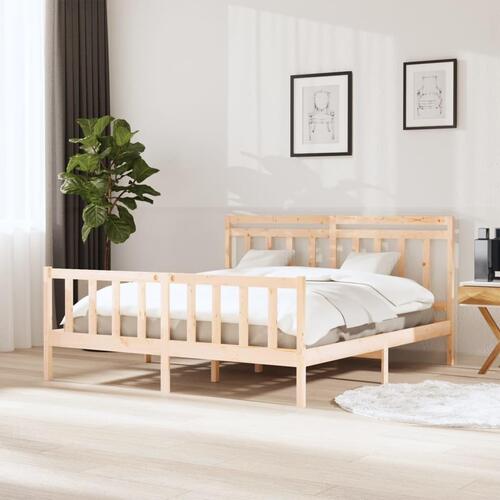 Sengeramme 160x200 cm massivt træ