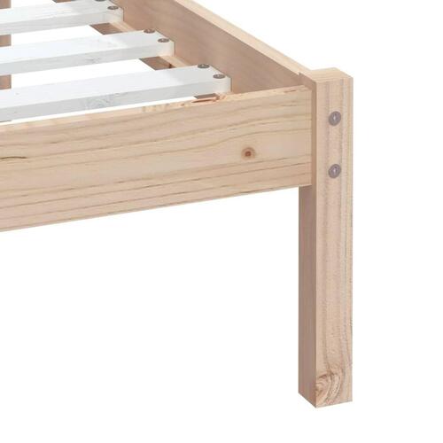 Sengeramme 100x200 cm massivt fyrretræ