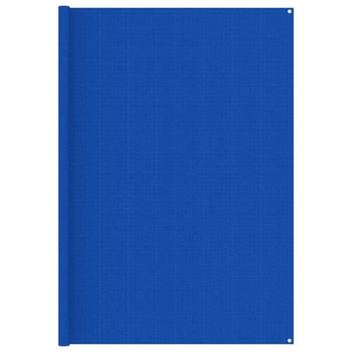Telttæppe 250x600 cm HDPE blå