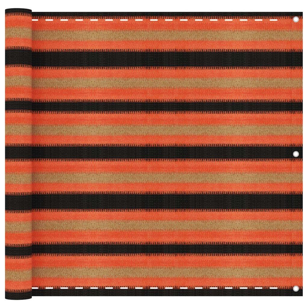 Altanafskærmning 90x300 cm HDPE flerfarvet