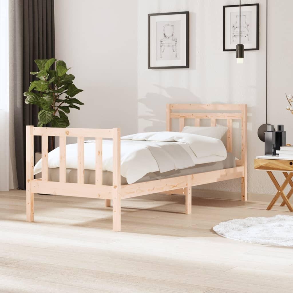 Sengeramme 75x190 cm Small Single massivt træ