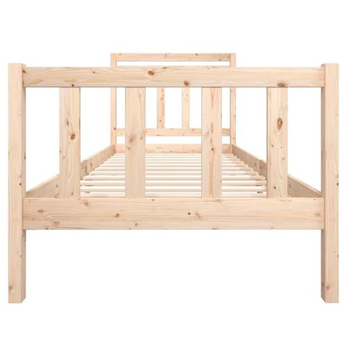 Sengeramme 90x190 cm Single massivt træ