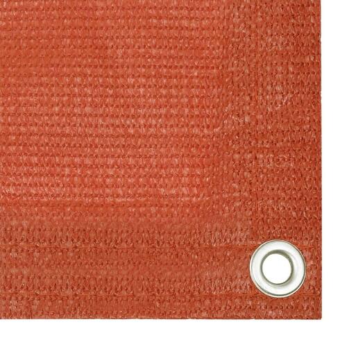Altanafskærmning 75x400 cm HDPE orange
