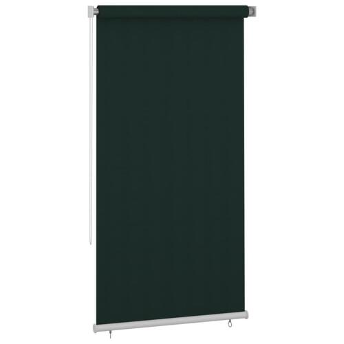 Udendørs rullegardin 120x230 cm HDPE mørkegrøn