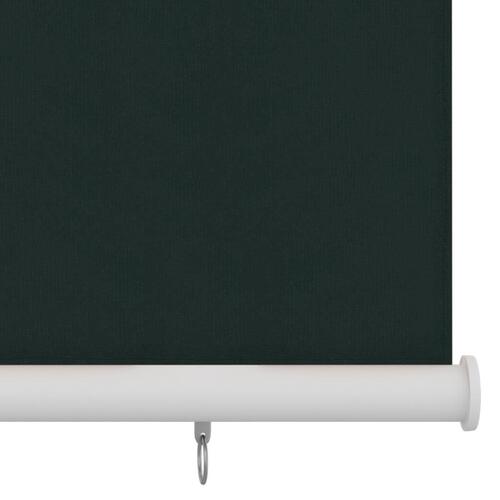 Udendørs rullegardin 120x230 cm HDPE mørkegrøn