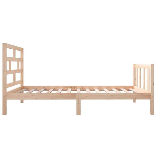 Sengeramme 90x190 cm massivt fyrretræ