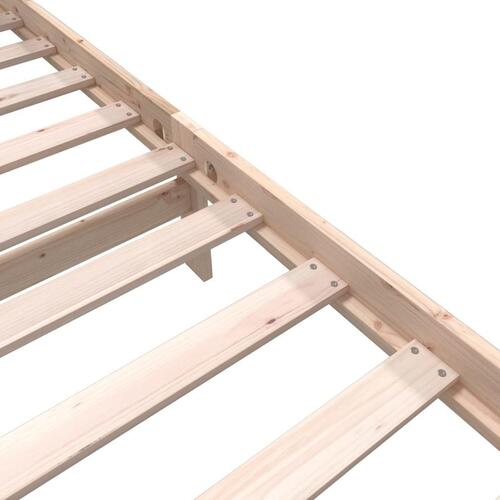 Sengeramme 90x190 cm massivt fyrretræ