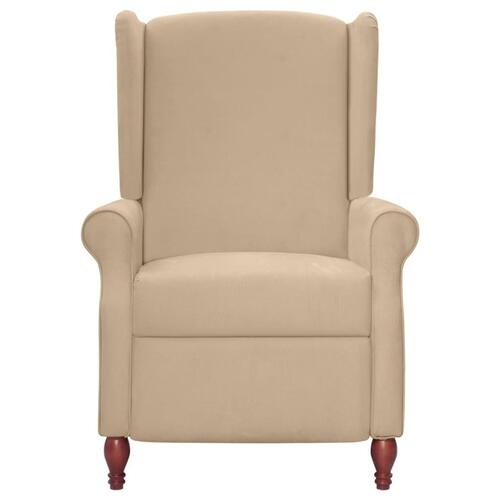 Massagestol mikrofiberstof gråbrun
