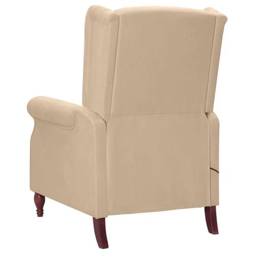 Massagestol mikrofiberstof gråbrun