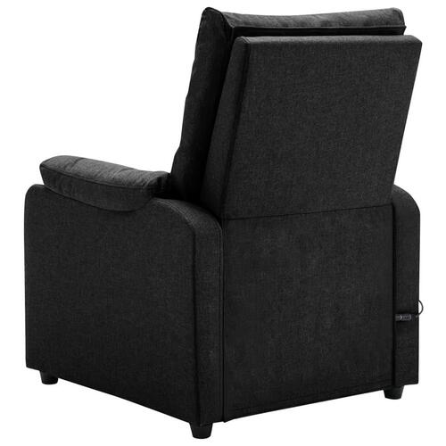 Massagestol stof sort