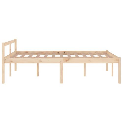 Seniorseng 140x200 cm massivt fyrretræ