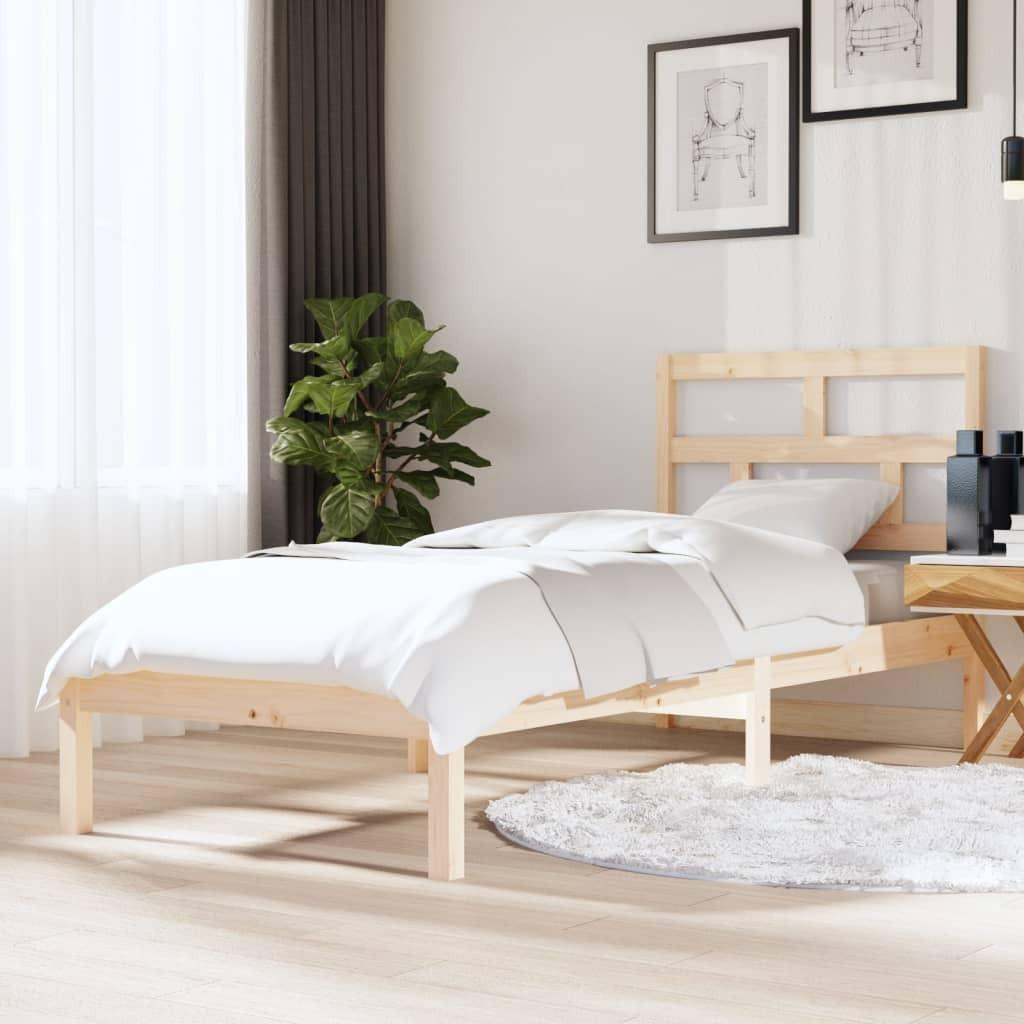 Sengeramme 75x190 cm Small Single massivt træ
