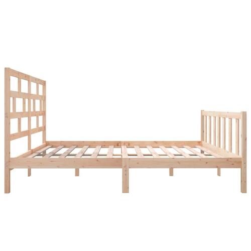 Sengeramme 140x200 cm massivt træ