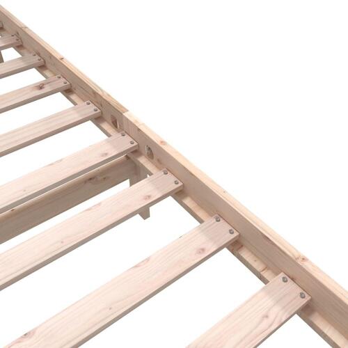 Sengeramme 200x200 cm massivt fyrretræ