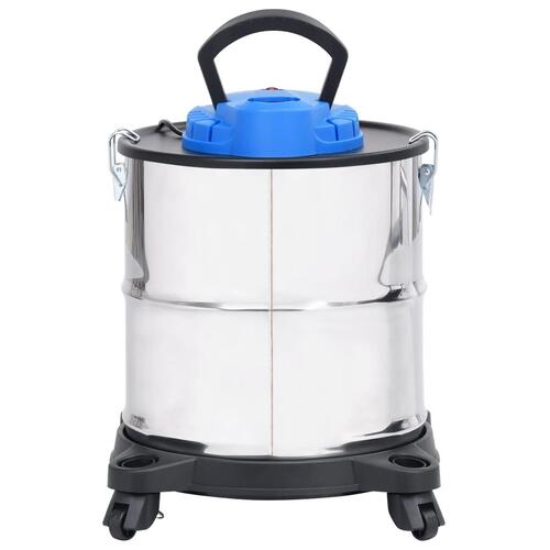 Askestøvsuger med HEPA-filter 1200 W 20 l rustfrit stål