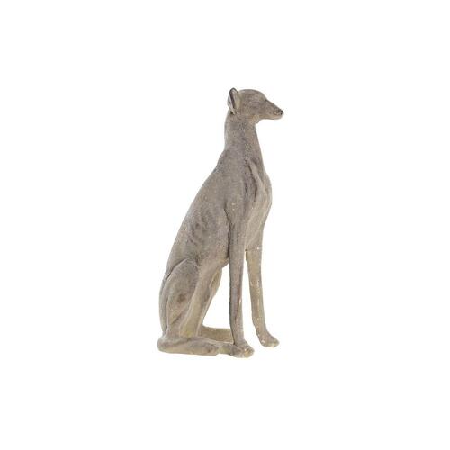 Dekorativ figur 48 x 23 x 78 cm Kolonistil Hund