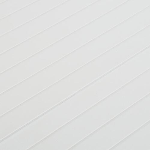 Havebord 220x90x72 cm PP hvid