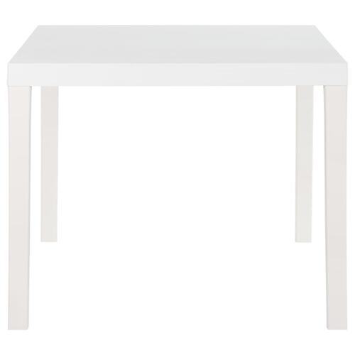 Havebord 150x90x72 cm PP hvid
