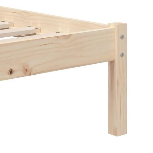 Sengeramme 100x200 cm massivt træ