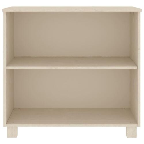 Skænk HAMAR 85x35x80 cm fyrretræ honningbrun