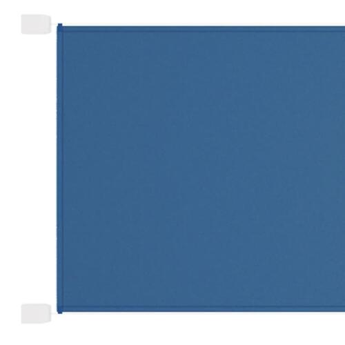 Lodret markise 100x600 cm oxfordstof blå