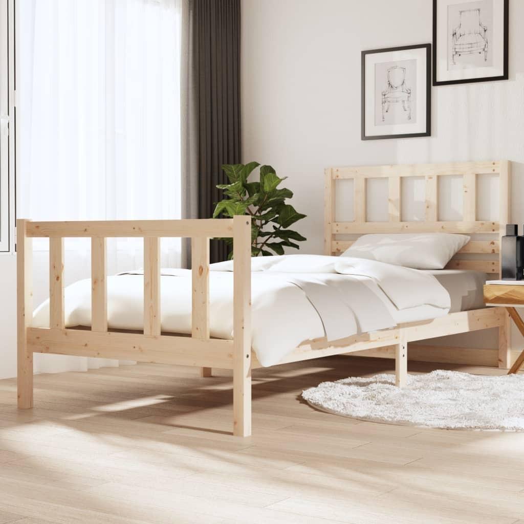 Sengeramme 100x200 cm massivt træ