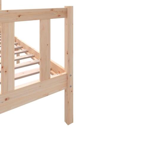 Sengeramme 100x200 cm massivt træ